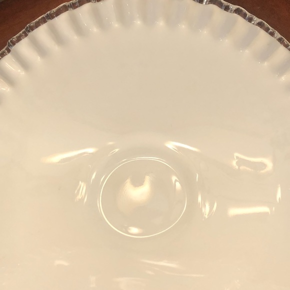 Fenton Silver Crest Serving Bowl - Picture 8 of 9